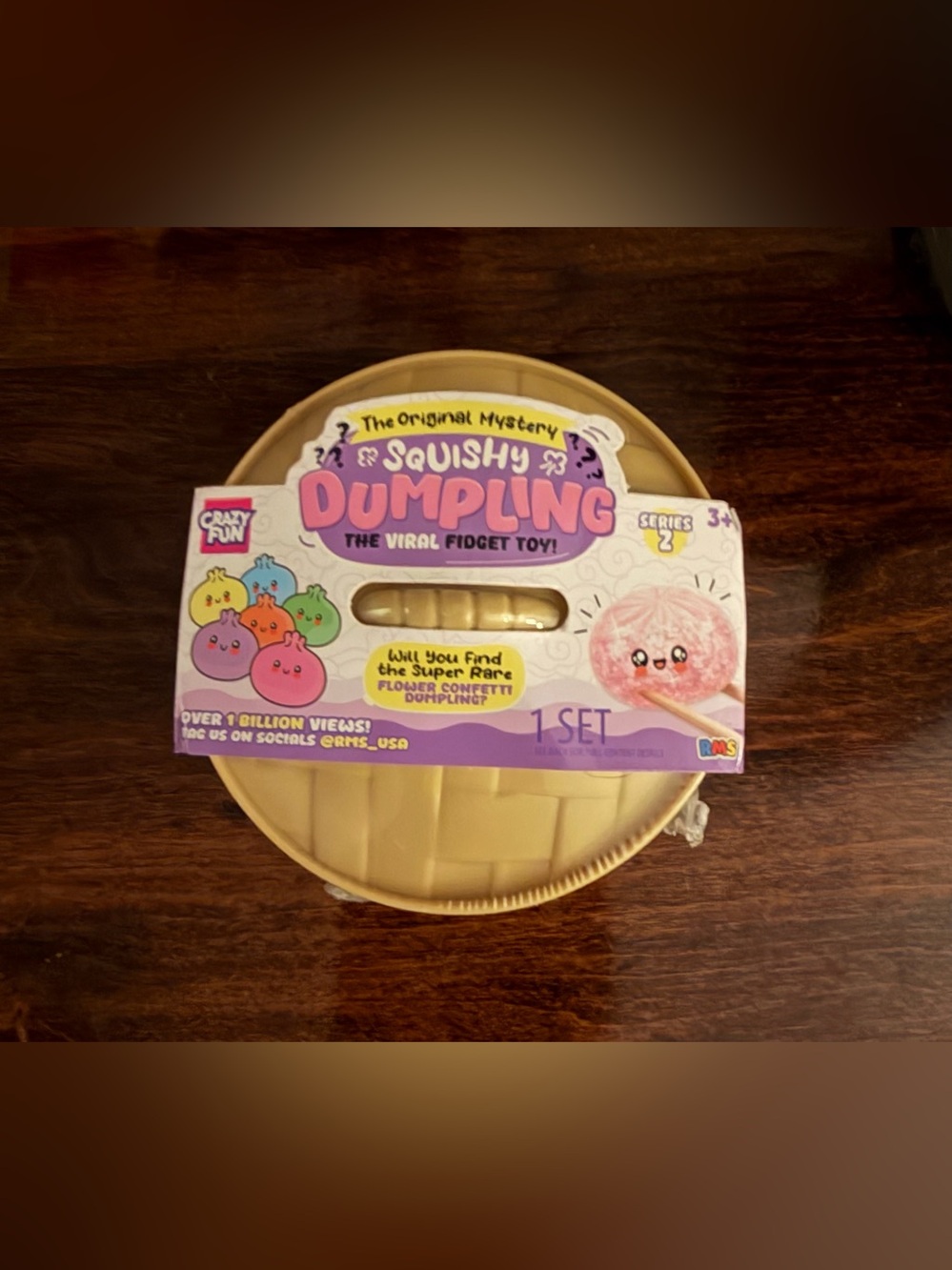 RMS flower confetti dumpling (Series 2) - unopened with original plastic wrap